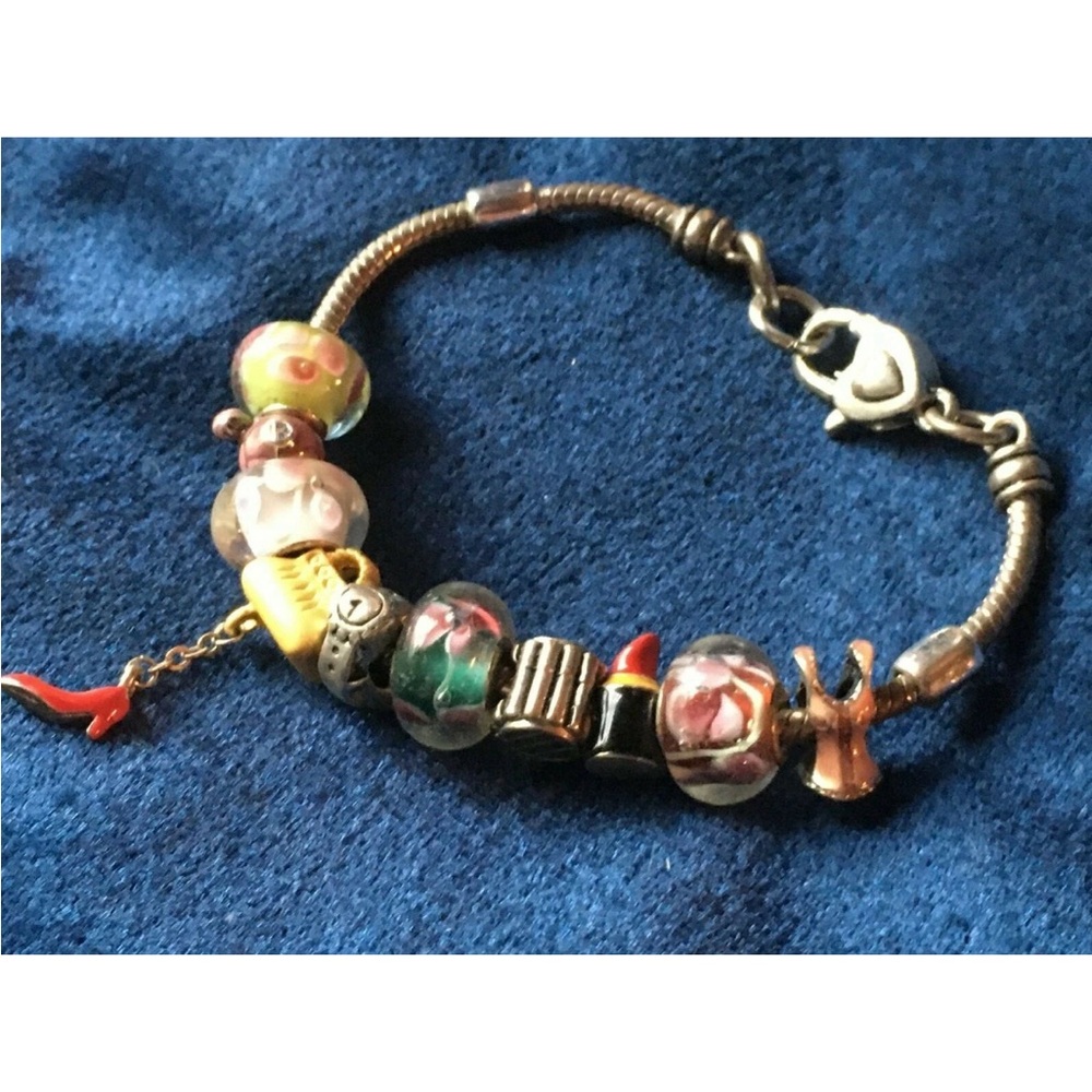Pandora Multi-Color Charm Bracelet
